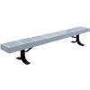 Slatted Metal Player's Bench | Backless
